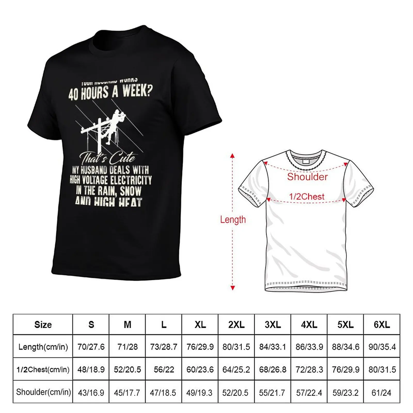 Gif For Lineman Wife T-Shirt quick drying tops anime figures mens champion t shirts