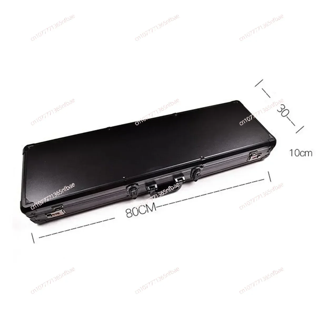 Extra Long Aluminum Alloy Tool Box Suitcase Instrument Case Fish Pole Case Equipment Safety Box Storage Box with Sponge
