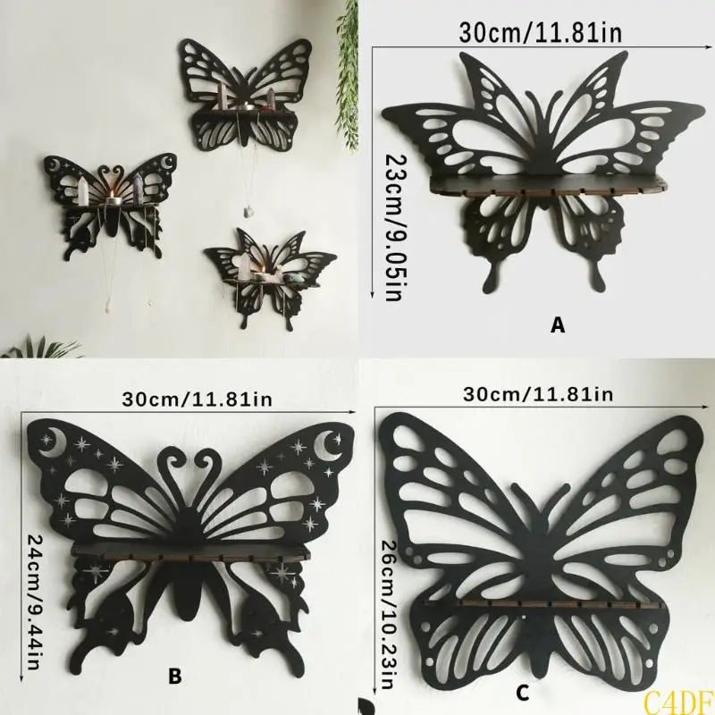 

C4DF Готическая форма бабочки плавающая полка