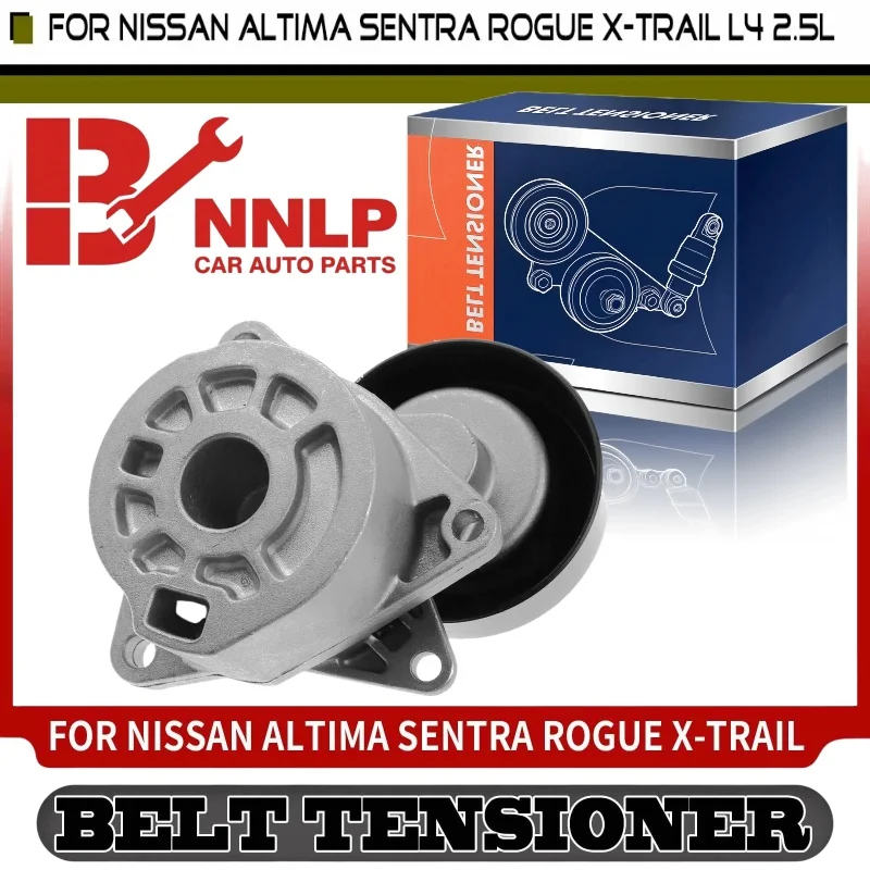 

Belt Tensioner Assembly for Nissan Altima Sentra X-Trail Rogue 2008-2014 L4 2.5L 11955JA00A 11955JA00B 11955JA00C 11955AR00C