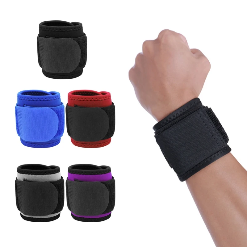 Adjustable Wrist Support Straps Wristband Protector Wrist Brace for Fitness Weightlifting, Wrist Wraps Wrist Pain Relief