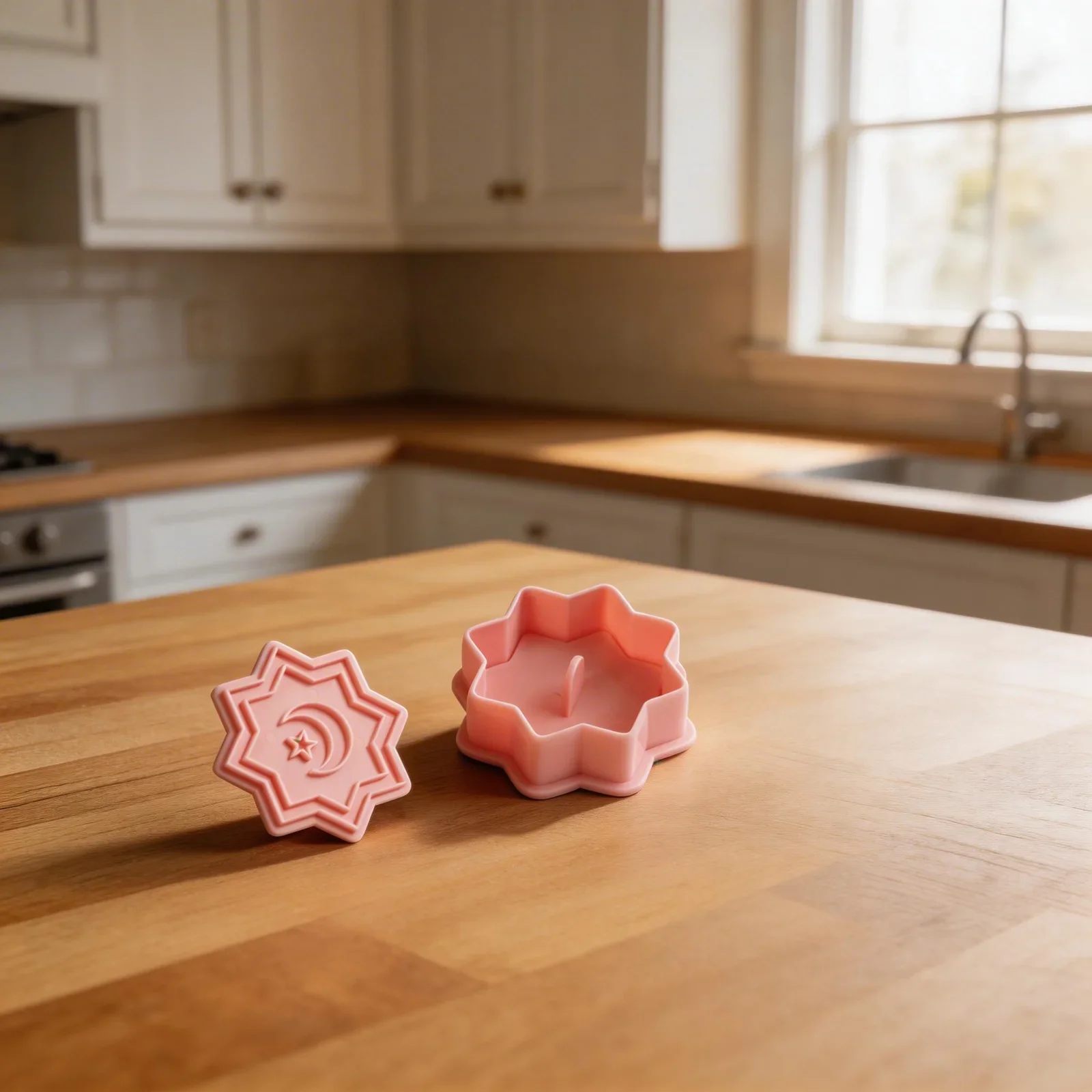 Ramadan Cookie Cutters Eid Cookie Cutters 14*18.5*2.2cm Per Box Family Baking Activity Multiple Festive Occasions