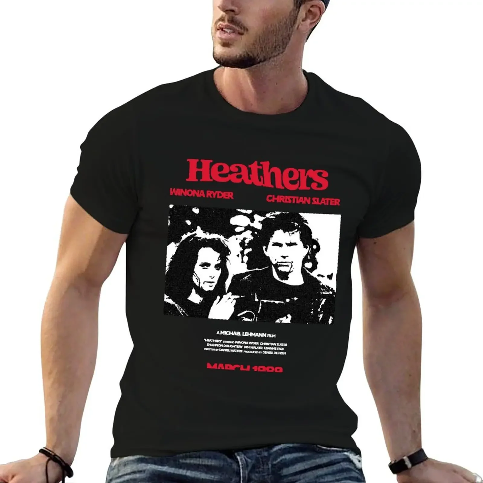 

Heathers 1989 Print T-Shirt anime tshirt anime shirt cute clothes oversize t-shirts man mens plain t shirts