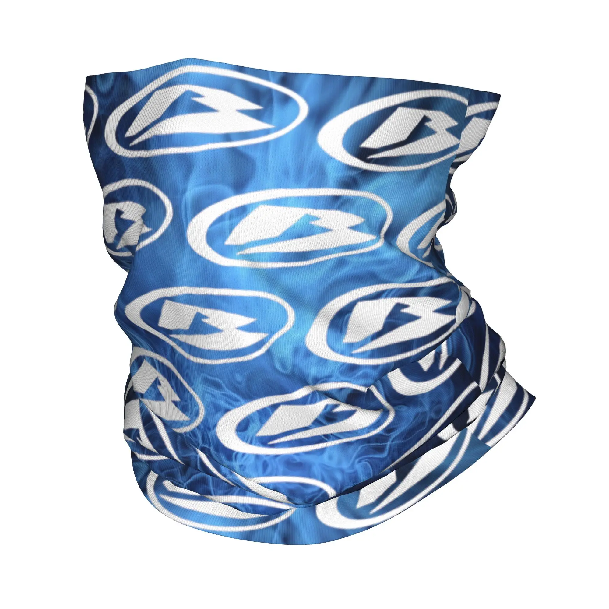 

Изготовленная на заказ синяя B-образная зимняя повязка на голову, теплая повязка на голову для мужчин и женщин, походный охотничий шарф-труба, бандана для лица, гетры