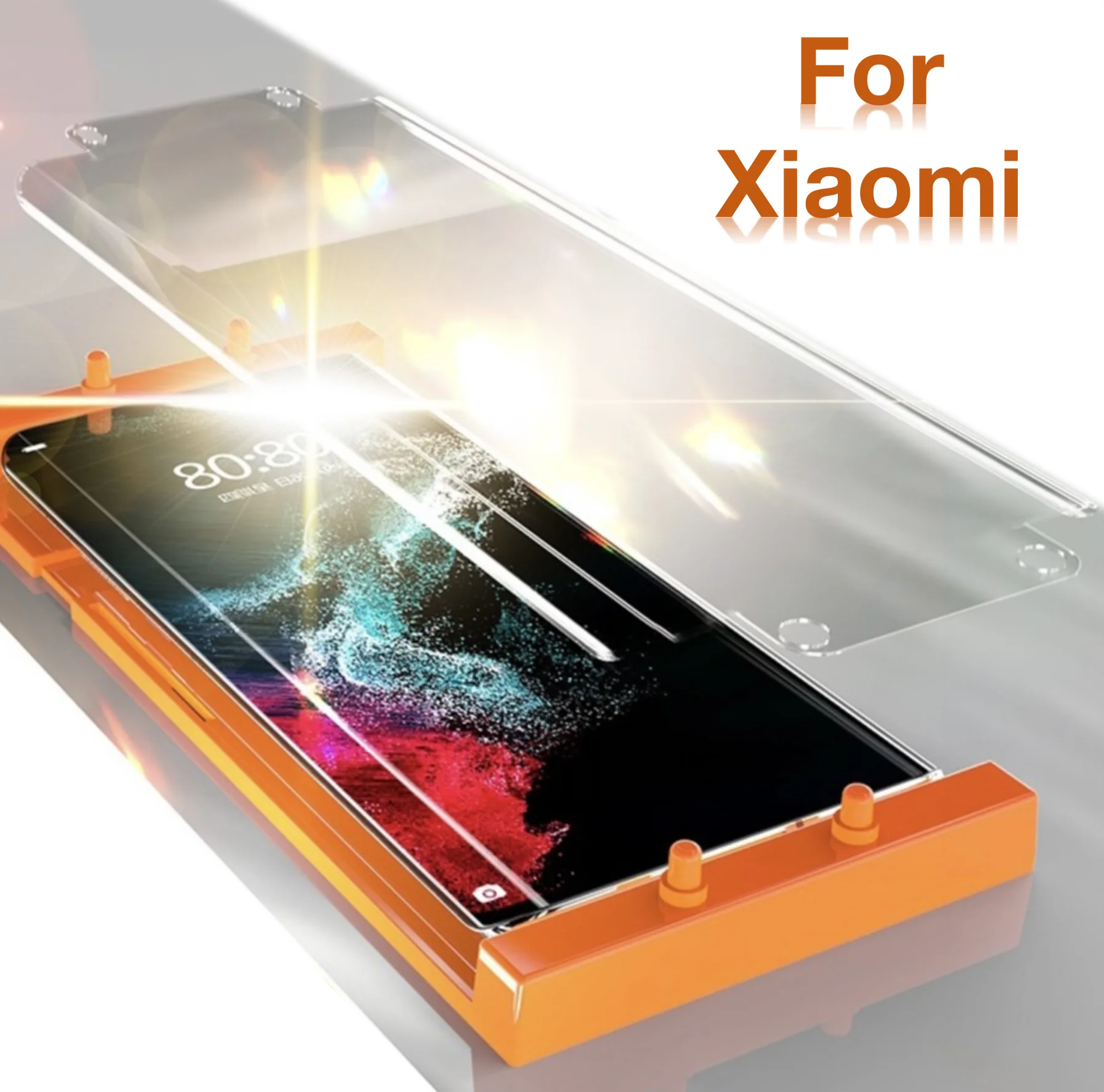 

Glass for Xiaomi 10 11 12 12x 13 Civi Pro Ultra MI Galaxy Explosion-proof Screen Protector Protective with Install Kit