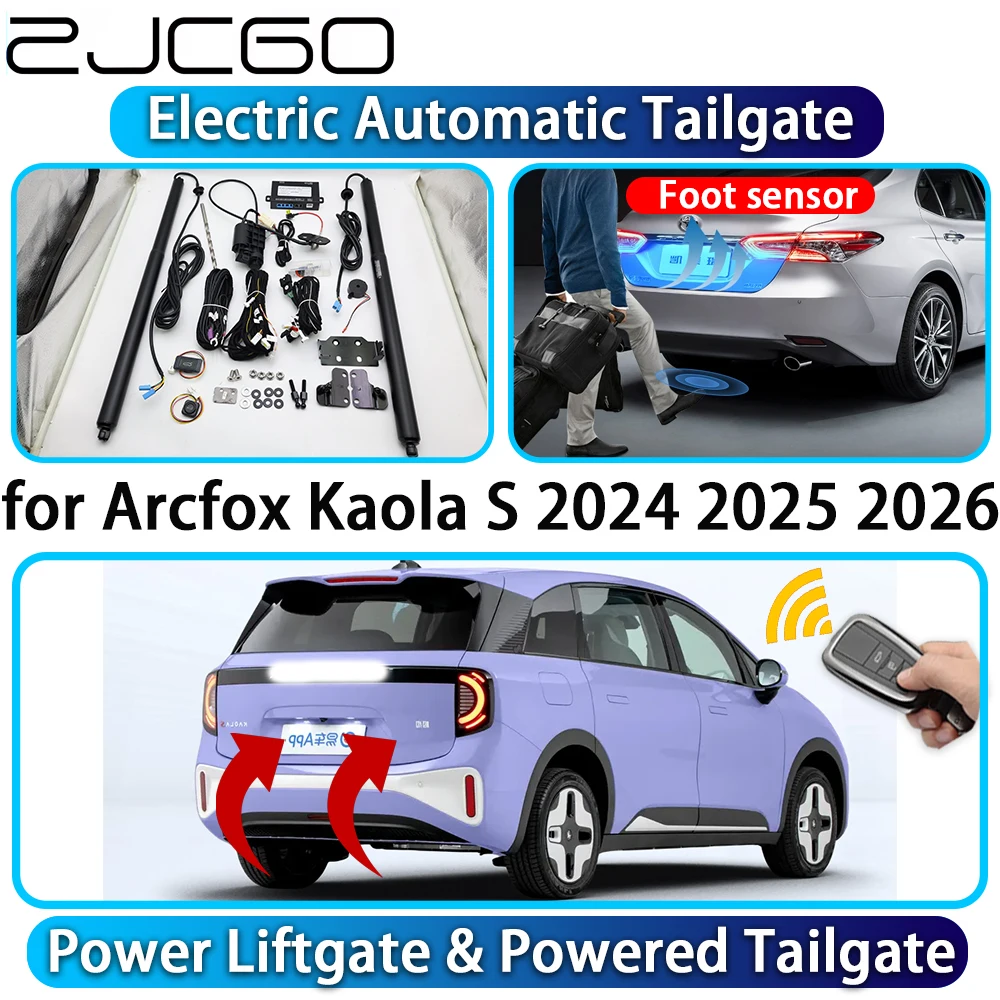 

ZJCGO for Arcfox Kaola S 2024 2025 2026 OEM Automatic Power Liftgate Powered Tailgate Intelligent System Trunk Control Lift Kit