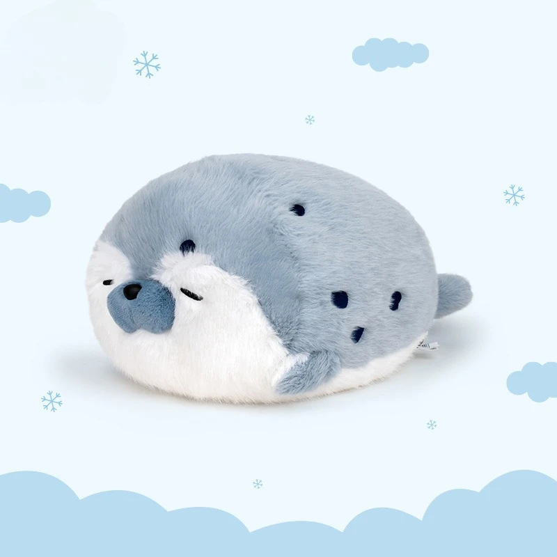 

Adorable Sea Otter Plush in Cuddle Pose - Super Soft Snuggle Pillow & Huggable Stuffed Doll, Cozy Gift
