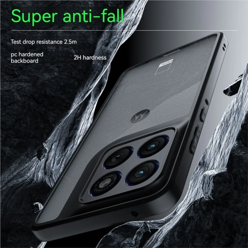 حافظة لهاتف موتورولا إيدج 70 لهاتف موتو إيدج 70 حافظة من البولي يوريثان غطاء شفاف غير لامع مقاوم للصدمات حافظة خلفية لهاتف موتو إيدج 70X70 اير #5