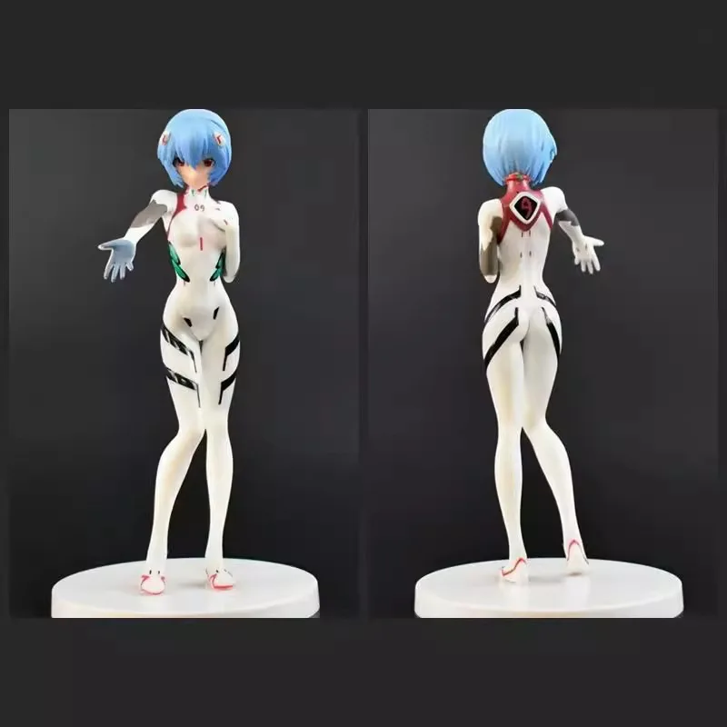 

18cm Beautiful Girl Eva New Theatrical Edition Short Hair Rei Ayanami Model, Room Decoration Desktop Ornament, Collectible Gift