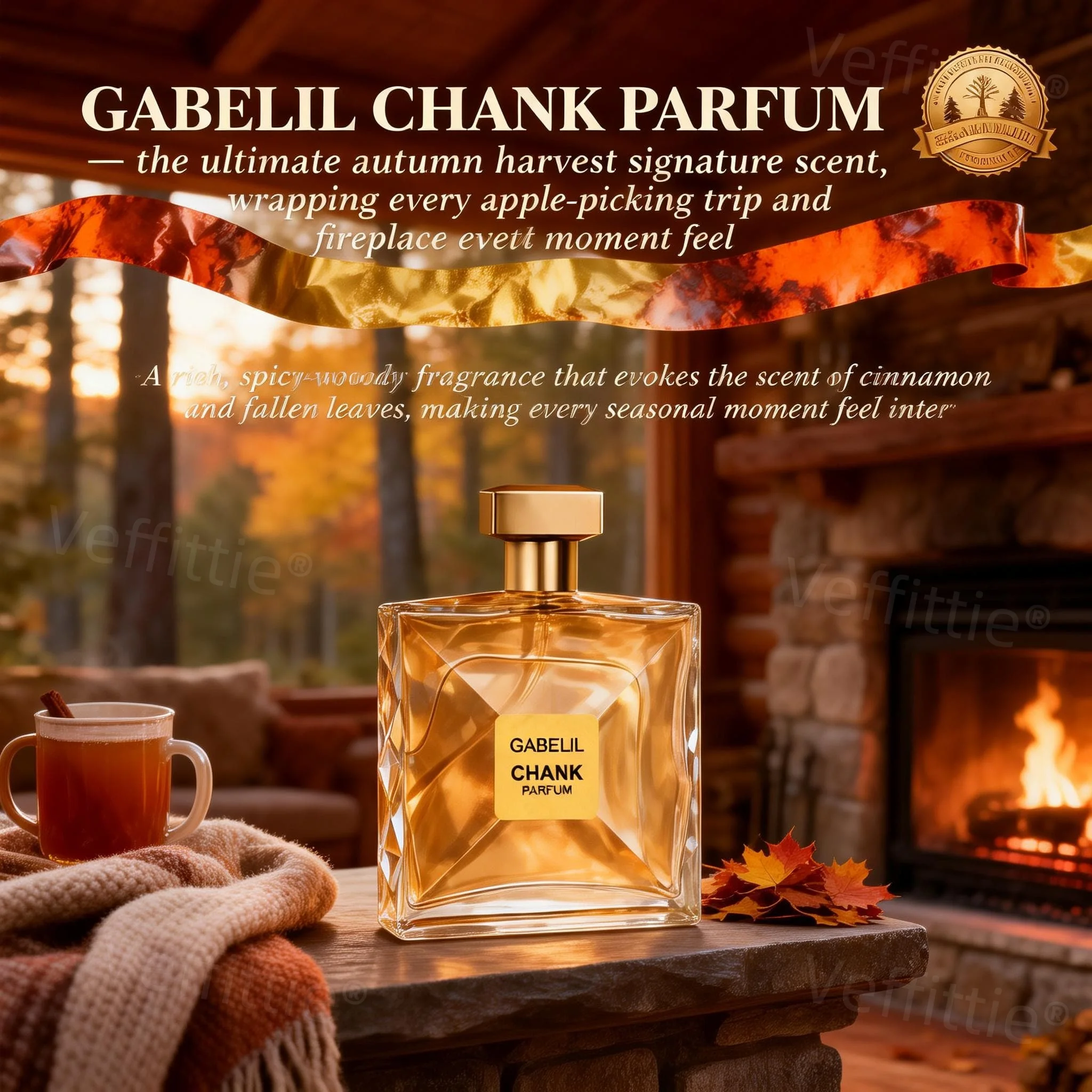 

Winter Spicy Fruit Elegance Parfum 100ml, Floral Woody Notes, Festive Aroma, Holiday Wear, Long Lasting for Joyful Users