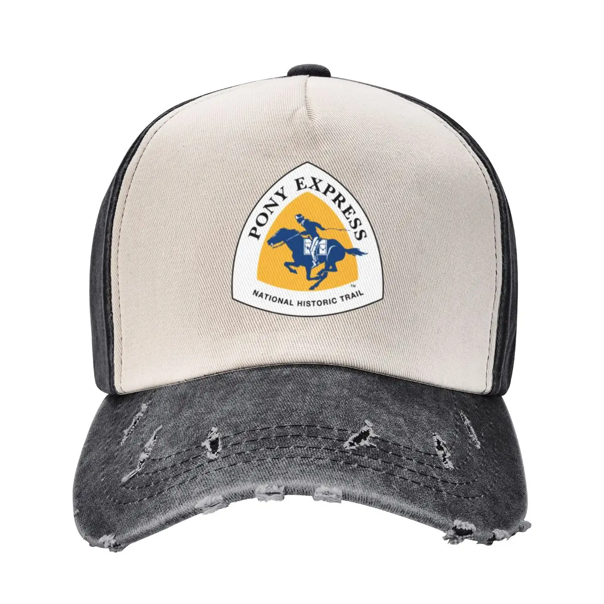 Pony Express Trail Baseball Cap Custom Cap fishing hat Golf Men Women's