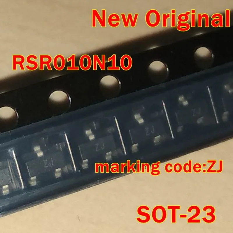 

1Pcs to 100Pcs Rsr010N10Tl Rsr010N10 Sot-23 New Original Marking Code:Zj 4V Drive N-Channel Mosfet