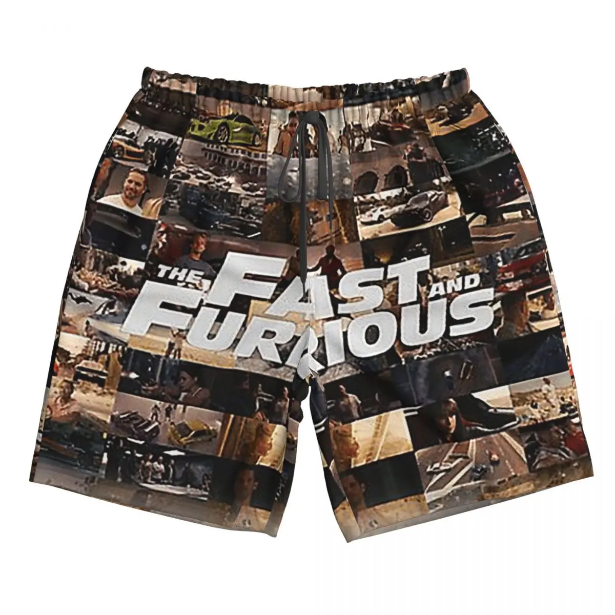 

Пляжные шорты Fast And Furious Legends Tribute, повседневные быстросохнущие летние мужские брюки для плавания