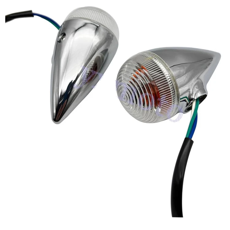 Motorcycle Clear Front Turn Signal Light For Yamaha XV1900 XV 1900 2006 2007 2008 2009 2010 2011 2012 2013 view 5