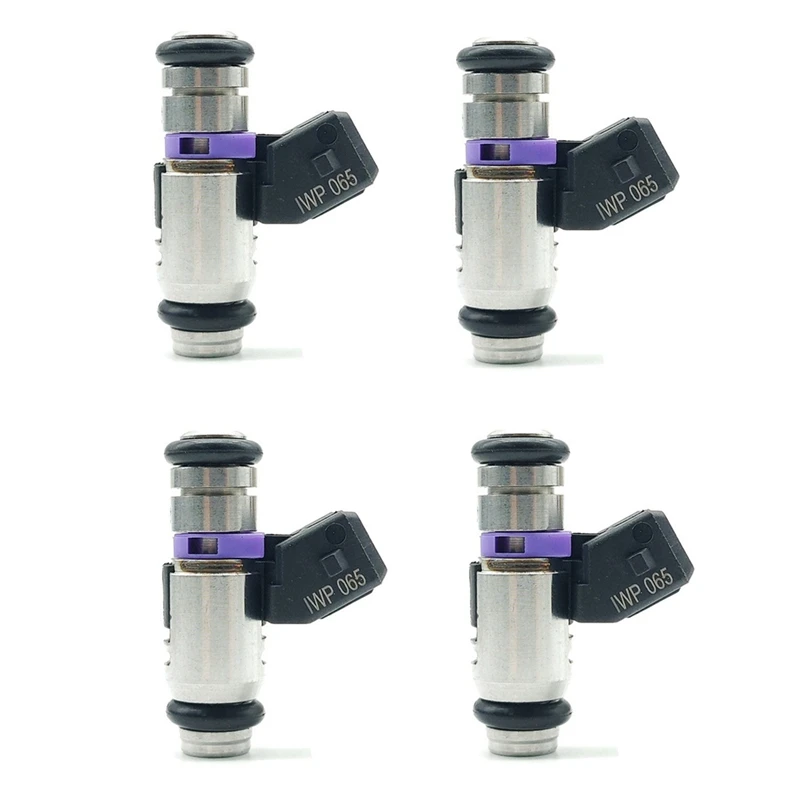 4PCS Fuel Injector Nozzle For FIAT PALIO UNO Punto Siena Strada Fiorino 1.0 1.2 1.3 1.5 Iwp065 7078993 50101302 46481318