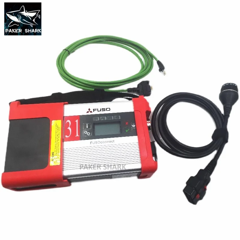 

Automobile special detector FusoConnect C5 Red programming diagnostic software computer decoding equipment