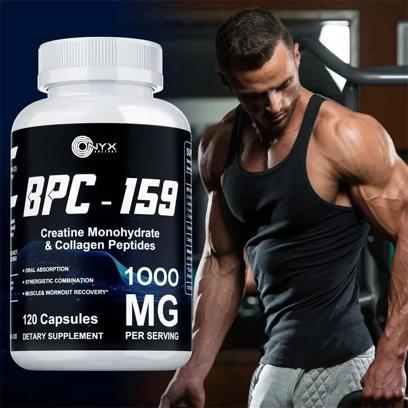 

BPC-159 с креатином моногидратом и коллагеновыми пептидами - повышает энергию, выносливость, способствует восстановлению мышц и восстановлению после тренировок.