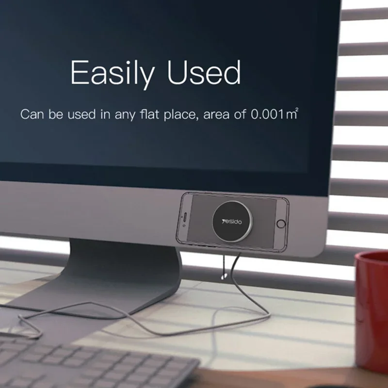 Yesido معدن صغير سيارة حامل هاتف مغناطيسي وحدة التحكم المركزية سيارة الملاحة لاصق حامل سوبر الحاملة حامل جديد 2025