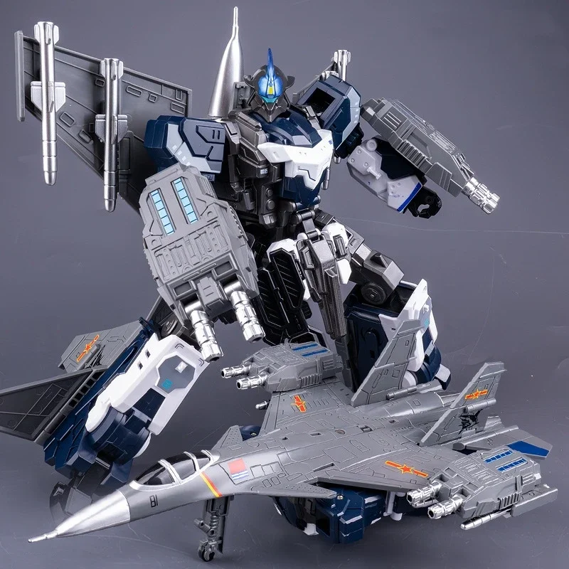

Military Transformable Robot Action Figure (Tank/Helicopter/Fighter Jet) Convertible Vehicle Model Toy for Kids