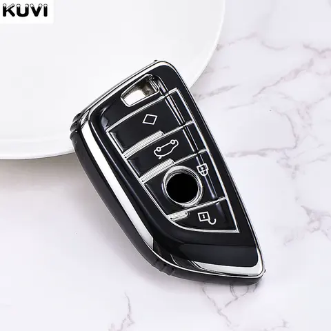 Мягкий Чехол Из ТПУ Для Автомобильных Ключей BMW X1 X3 X5 X6 X7 1 3 5 6 7 Серий G20 G30 G11 F15 F16 G01 G02 F48