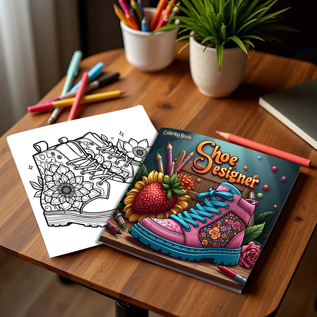 1pc 24 Page Creative Cartoon Coloring Book Educational Relaxation Gift Graffiti Painting Book Doodles Book Adult Children