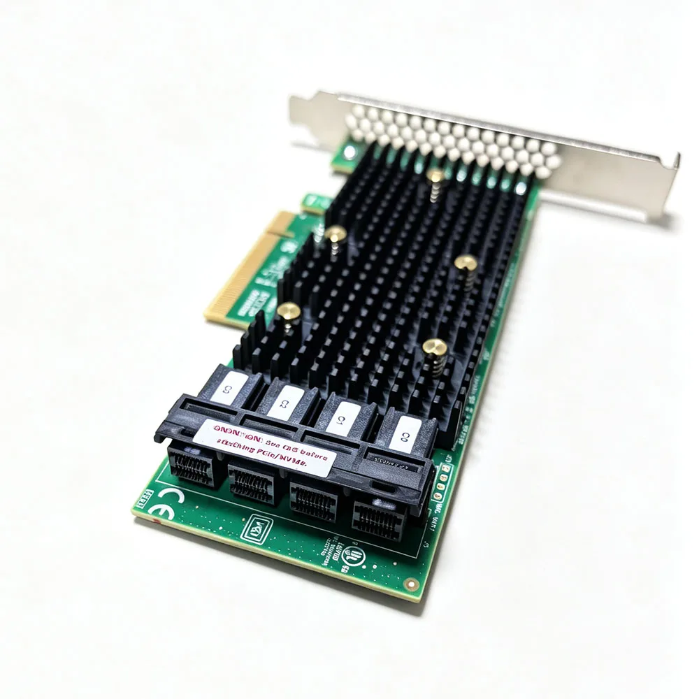9400-16i SATA/SAS HBA Controller RAID 12 Gbps PCIe 16 Port Support NVME HDD SAS3416 12Gb Direct Card