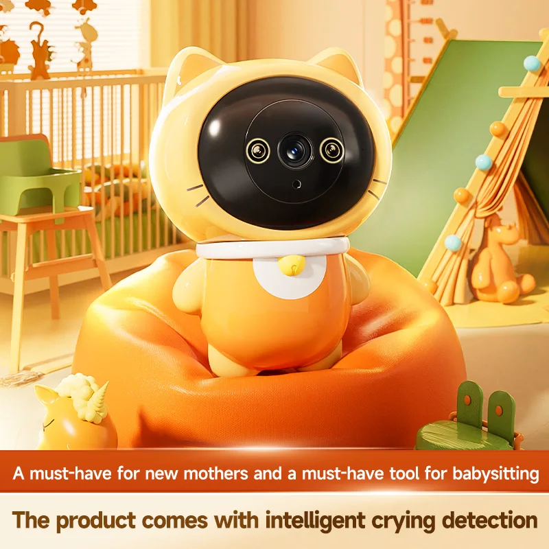 5MP Wireless WIFI Camera PTZ IP CCTV Security Protector Surveillance Camera Smart Auto Tracking Baby Monitor P6Slite Robot  Cam