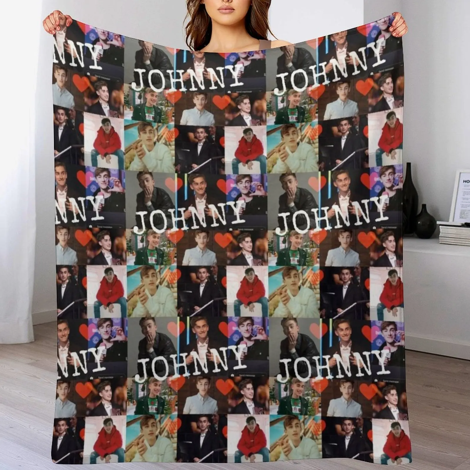 

Johnny orlando Throw Blanket Polar Giant Sofa blankets and throws warm winter Blankets