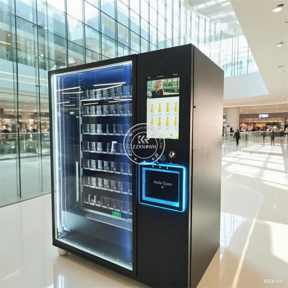

Hot Sale Combo Vending Machine for Snacks and Drinks Combo Vending Machine with Large Capacity and Easy Payment System