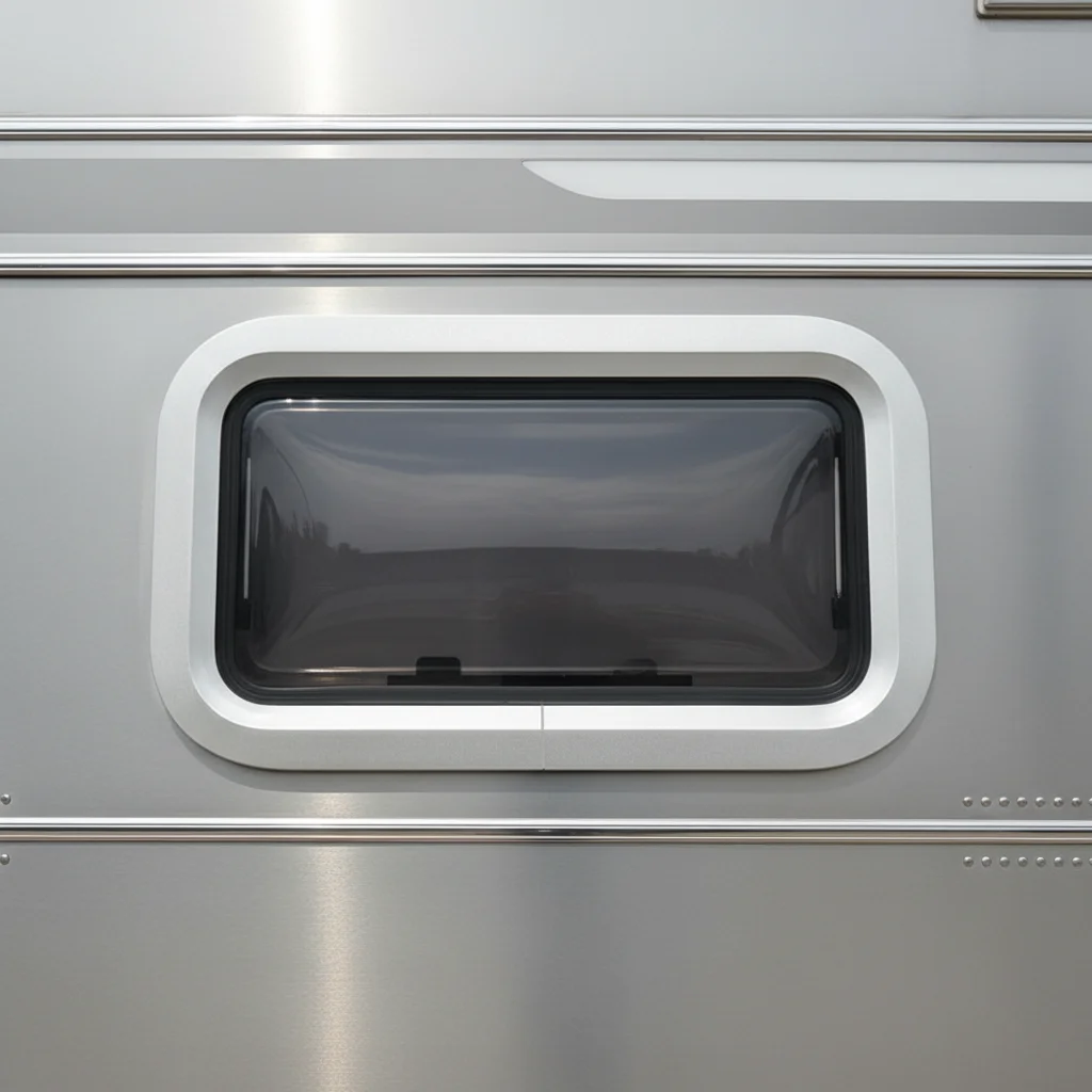 Rectangle Deck Hatch Boat Window Anodized Aluminum Frame Acrylic Glass Porthole Window for Marine