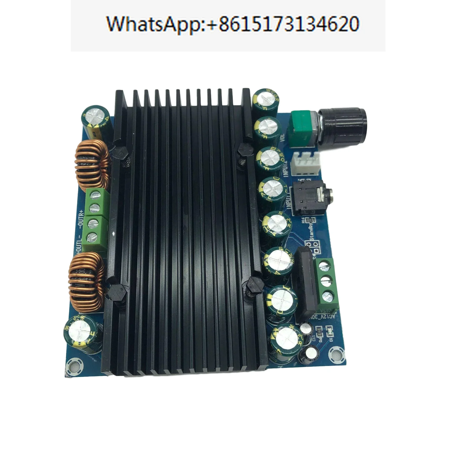 High power XH-M251 Class D digital audio amplifier board TDA8954 dual 12-28V power supply dual 210W