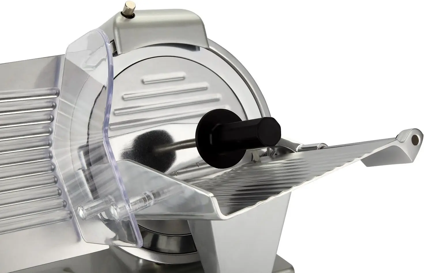 Steel Blade Electric Deli Meat Cheese Food Slicer Commercial and for Home use 240W BESWOOD250