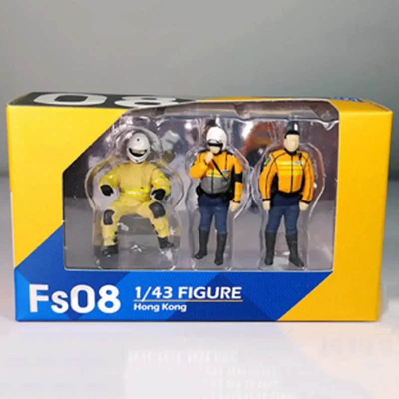 1/43 Schaal Tiny City Mini Pop Auto Model Scènes Politie/Patrouille Officier/Vuur Ambulance Accessoires Collectie Shows Souvenir