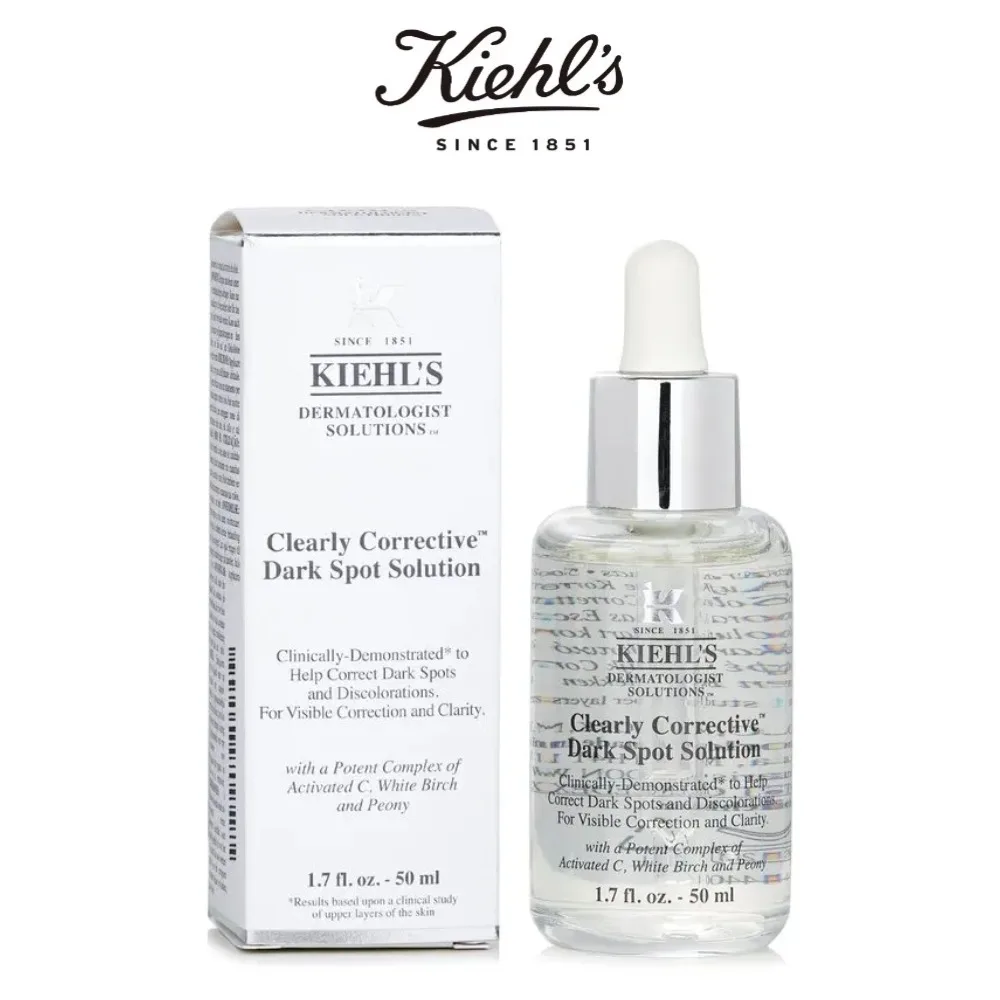 

Kiehl's Clearly Corrective Dark Spot Solution 50 ml/1.7oz, Original Kiehls Skin Cares for Women/Men, Beauty Health Care