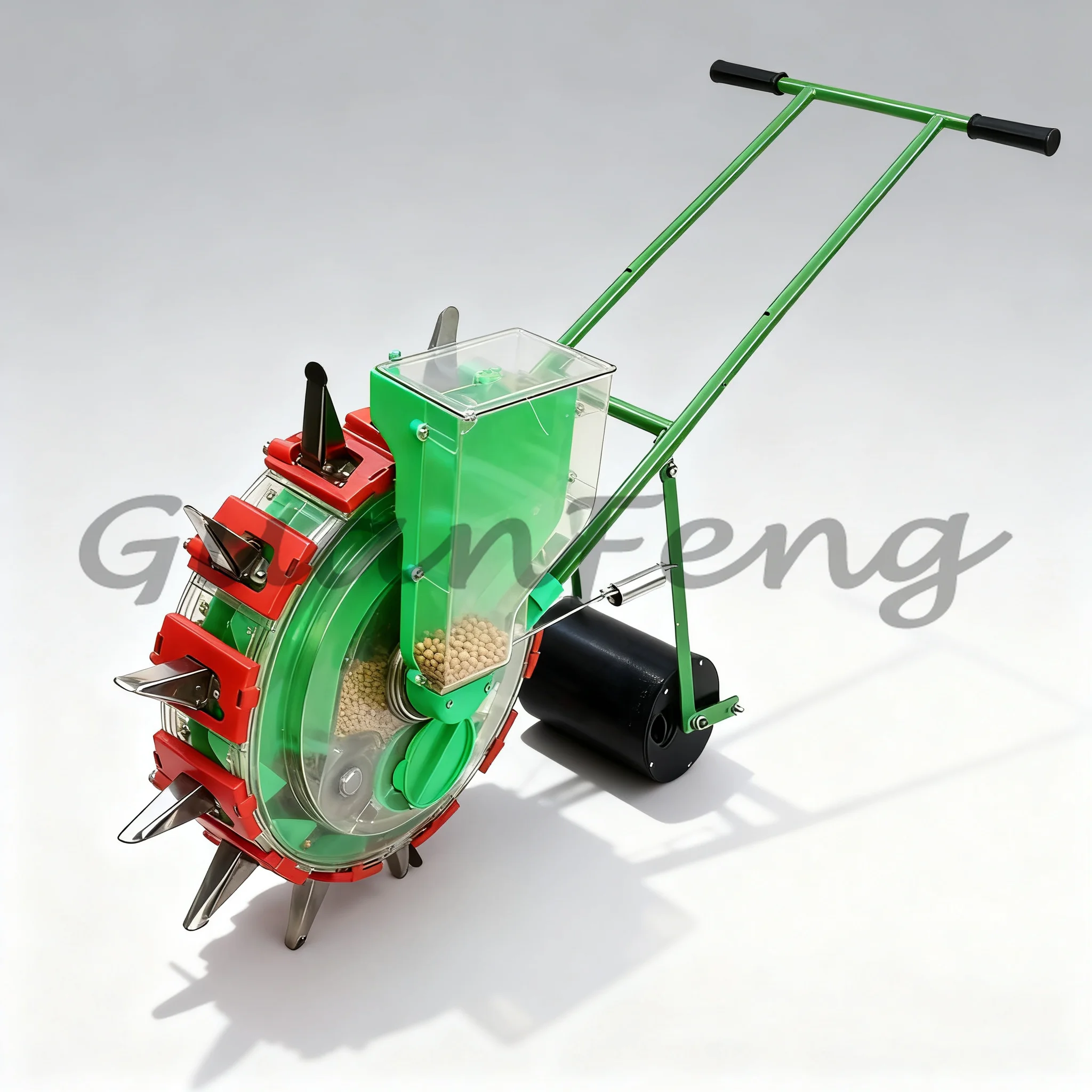 Small Fully Automatic Roller On-Demand Seeder, Precision Planter for Corn, Peanut, Soybean and Vegetable Sowing
