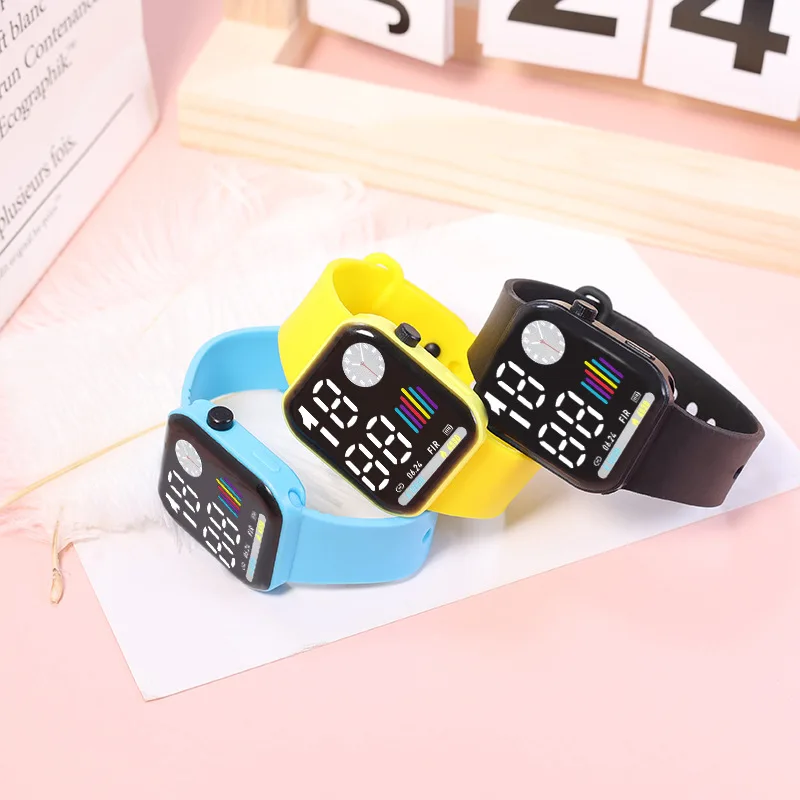 Children\'s Smart Watch Display Week LED Digital Wrist Watches For Boy Girl Waterproof Sport Watch Montre Enfant Dropshipping