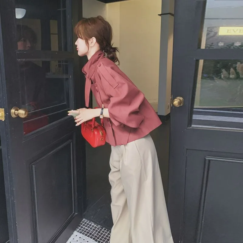 The New Short Korean-style Trench Coat for Women Is Extremely Popular in Early Spring It's Trendy Casual Jacket for Petite Women