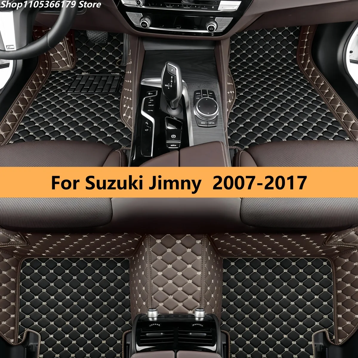 

Автомобильные коврики на заказ для Suzuki Jimny 2007-2017 годов выпуска, автоаксессуары, автомобильный ковер