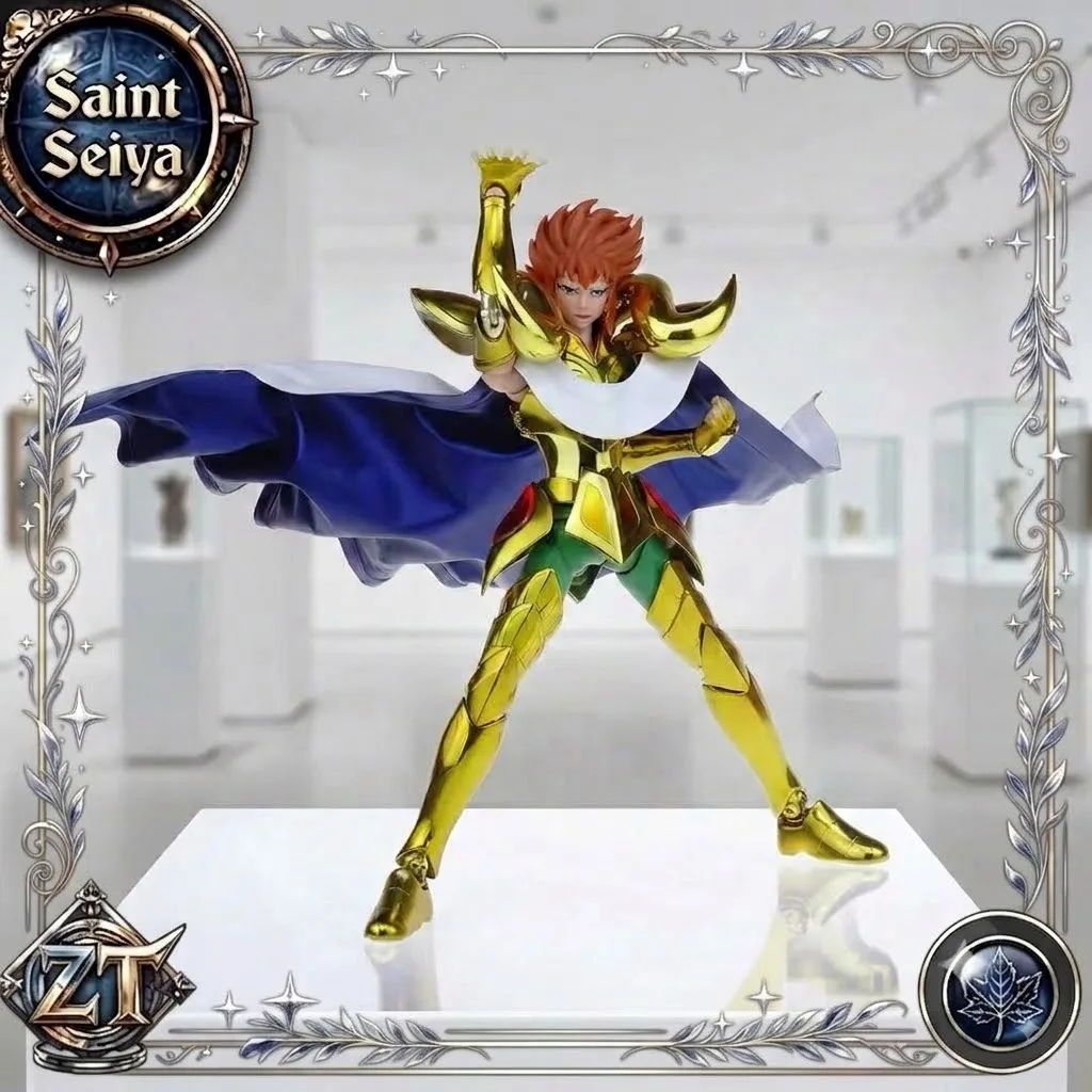 【In Stock】 Saint Seiya RH Aries Kiki Omega Myth Cloth Metal Armor Diecast Action Figure Collection Toy Gift