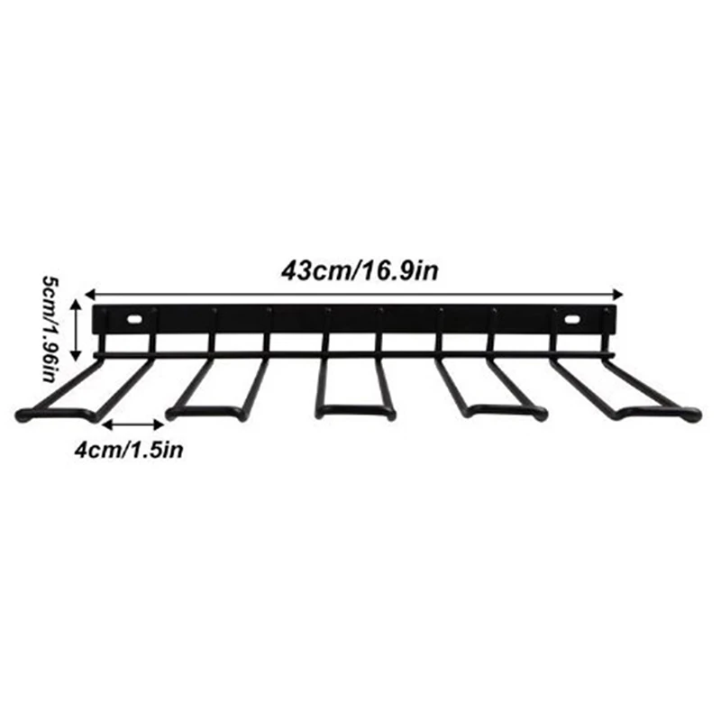 Imagem -02 - Broca Elétrica Suporte Wall Mount Ferramentas Organizador Chave Ferramenta Rack Oficina Chave de Fenda Prateleira de Armazenamento de Energia Acessórios