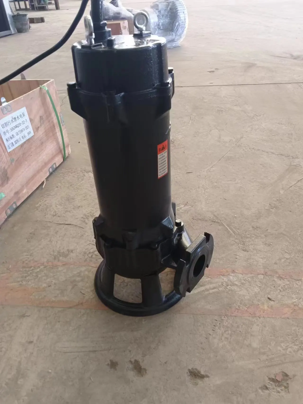 Eau de coupe des eaux usées eau sale 20kw pompe à boue pompes de Drainage des eaux usées