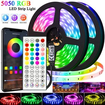 40 متر/131Ft Led قطاع أضواء APP 44 مفاتيح الموسيقى مزامنة ال...