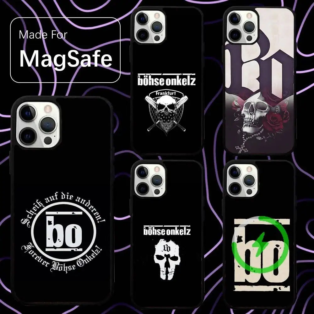 

B-Bohse O-Onkelz Band Phone Case For iPhone 17,16,15,14,13,12,11,Pro,Max,Plus,Mini,SE,Air Magsafe Magnetic Wireless Charging