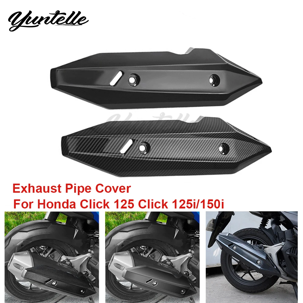 

Exhaust Pipe Protective Cover For Honda Click 125 150 125i 150i Motorcycle Accessories Exhaust Heat Guard Protector Motorbike