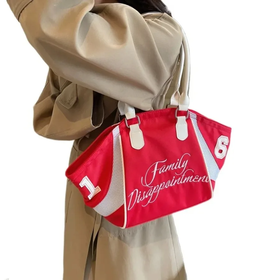 

American fashion foreign gas large-capacity handbag spicy girl hundred matching commuting single shoulder crossbody women's bag