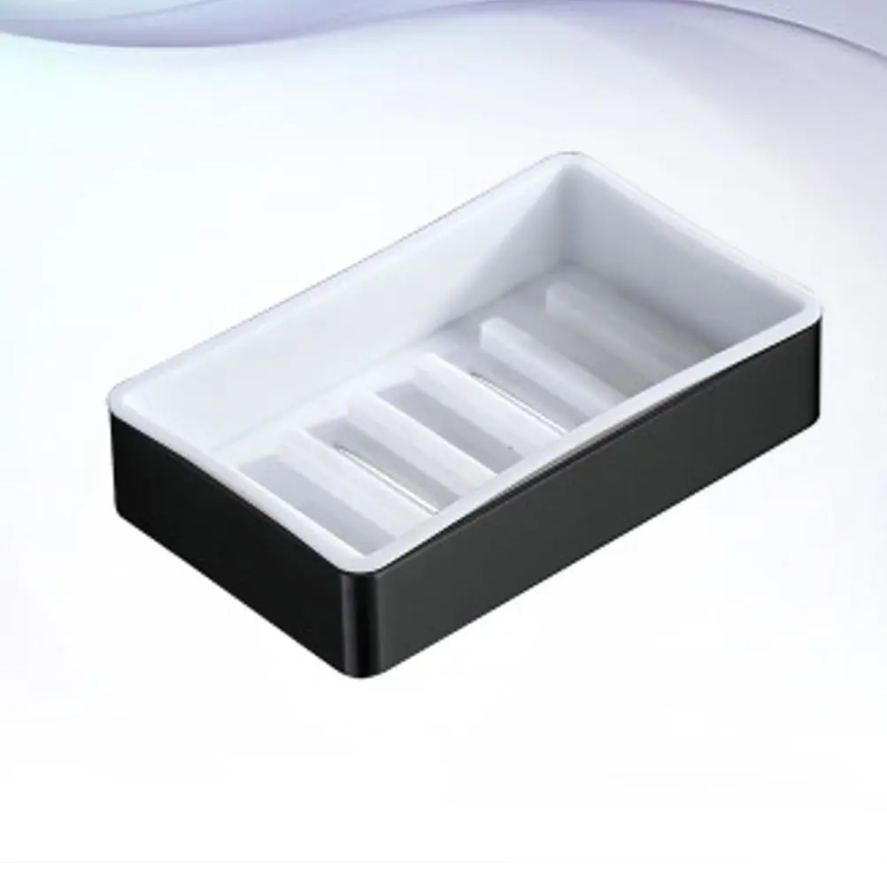 

Detachable Premium Thickened Soap Holder with Hollow Ventilation Design for Bathroom Kitchen Shower Guest Room Soap Saver Drain