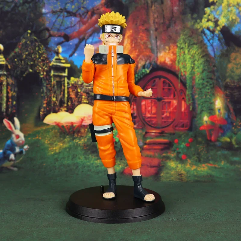 Anime Naruto figura modello mobile Naruto Sasuke Guy Doll Collection ornamenti modello in scala giocattoli cartone animato regalo di compleanno di natale