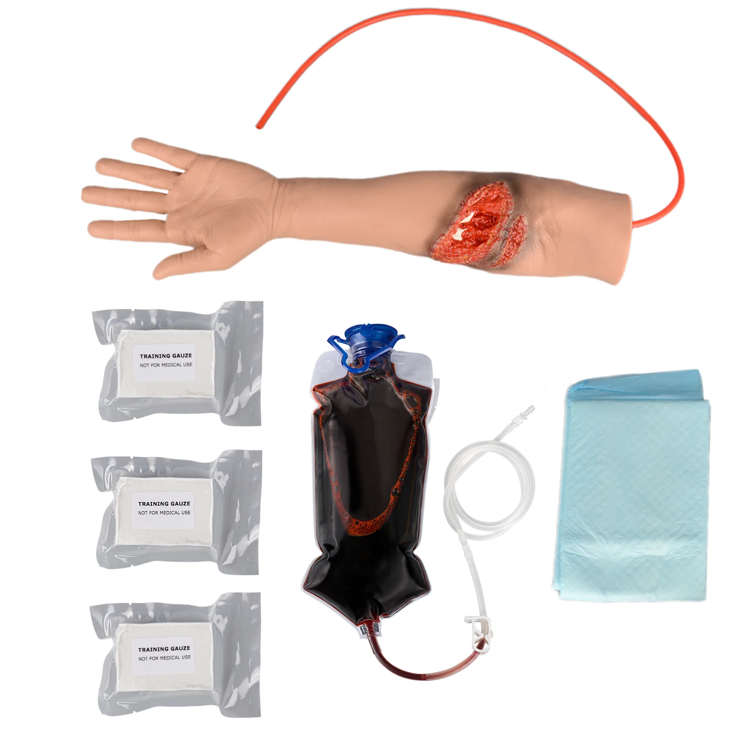 

Laceration Wound Arm Model Realistic Arm Wound Model for Emergency response training