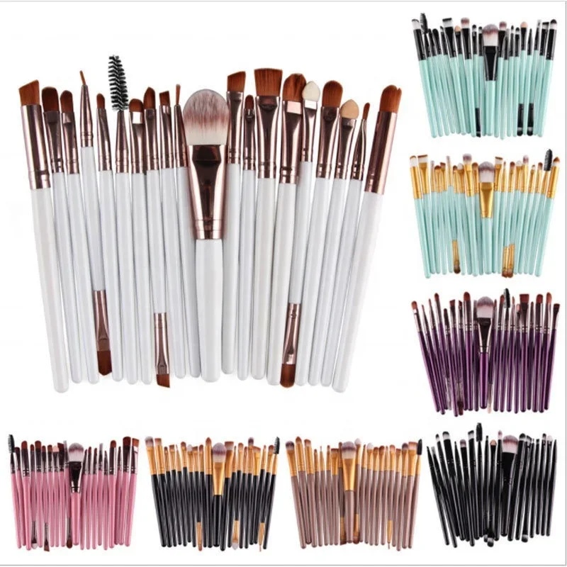 Makeup Brushes Tool Set Cosmetic Powder Eye Shadow Foundation Blush Blending Beauty Make Up Brush