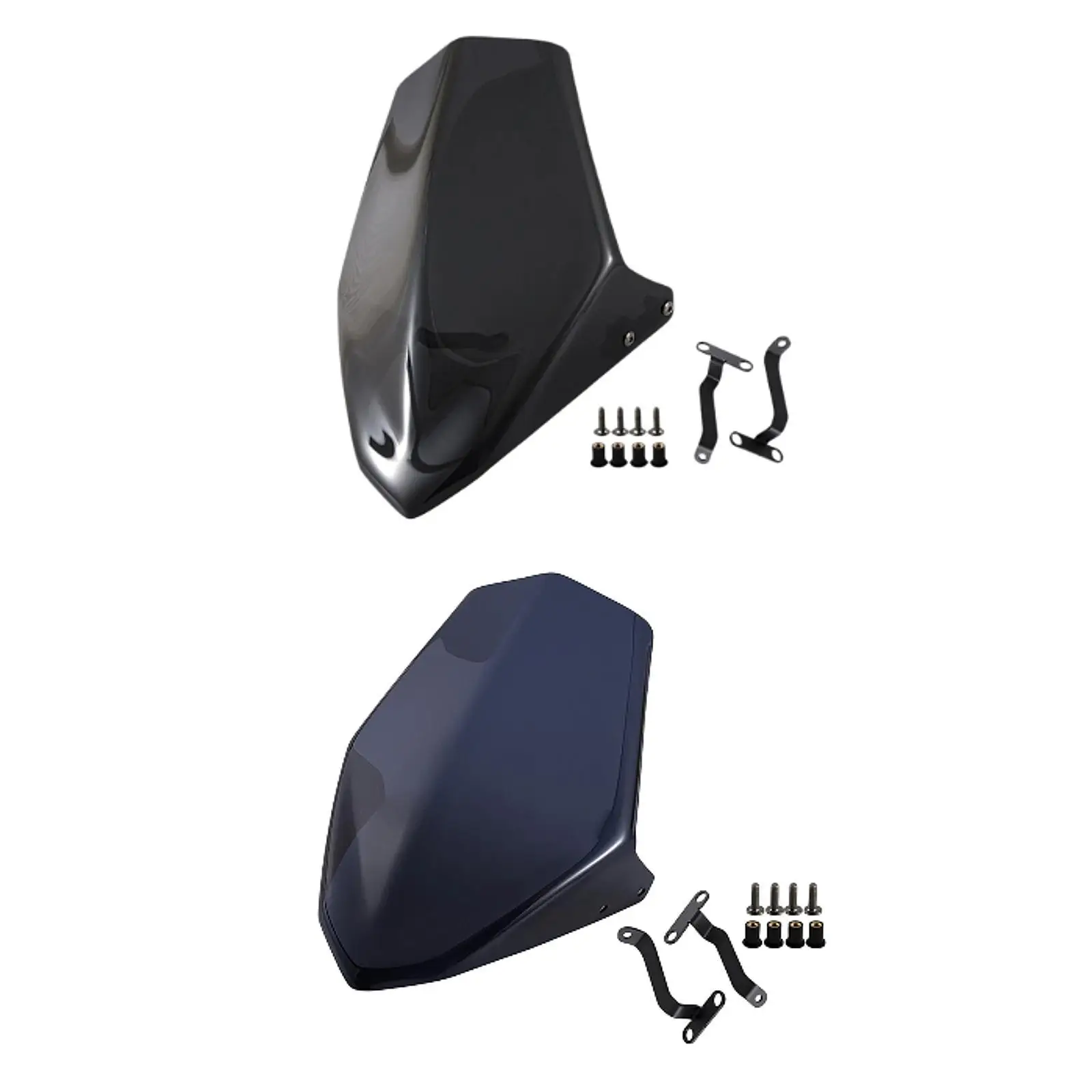 

Motorcycle Windscreen Front Windshield Wear Resistant Accessories High Reliability Wind Splitter for CB500F CB400F